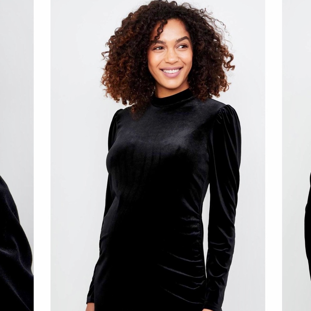Maternity Velvet Top
